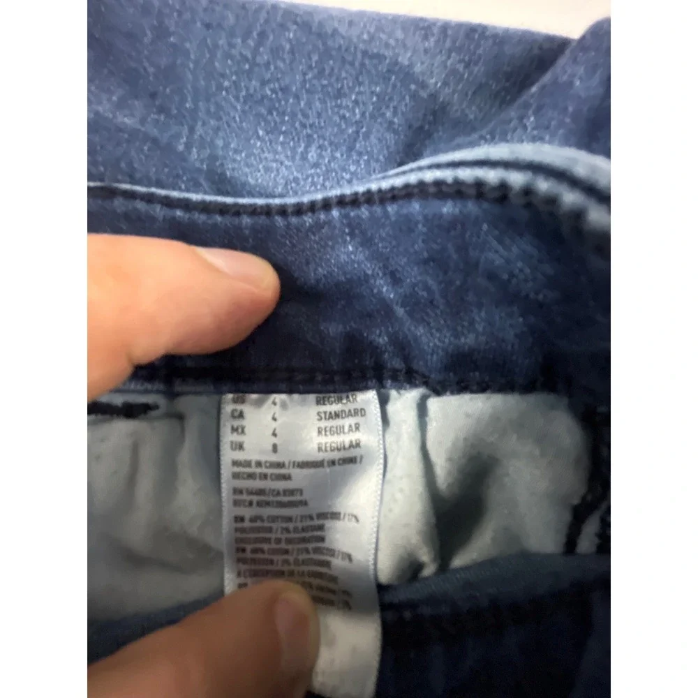 American Eagle Outfitters Super Stretch X Dark‎ Wash Skinny Jeans - Picture 6 of 8